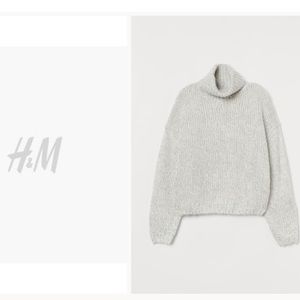 H&M Chunky-knit Turtleneck Sweater